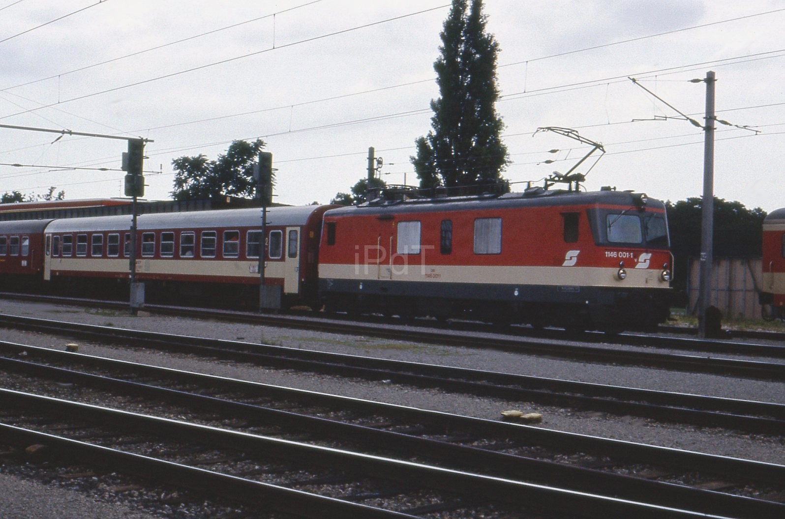 1146 001 il 20.7.1991 a Wien Süd (Ost) – il Portale dei Treni
