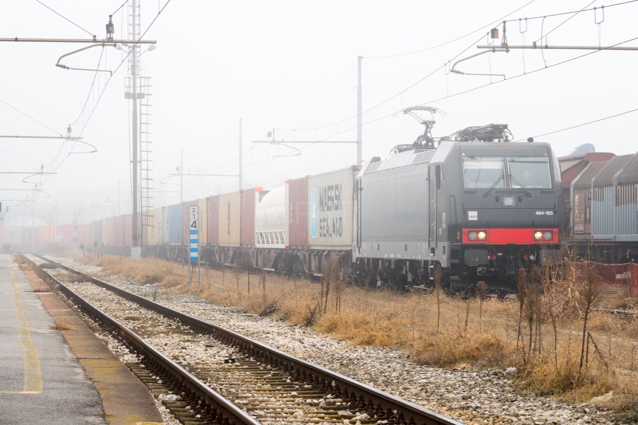 E484.105-Grisignano di Zocco- Gennaio 2018 – il Portale dei Treni