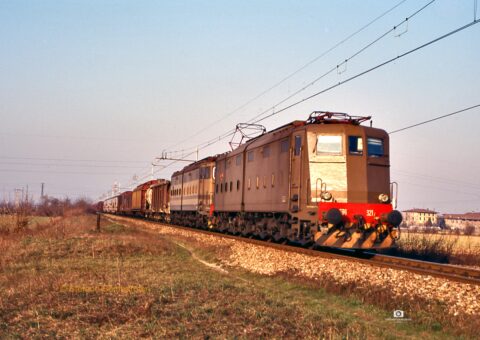 E 636.321 – E 645. 064 – Levate (Bergamo) – 19 Febbraio 1994 di Stefano Bombardieri