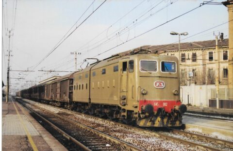 E.645 082 – Milano Rogoredo – 12 Novembre 1995 di Massimo Tieso
