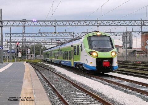 Etr.104.048. – Livorno C.le. – 7 Ottobre 2026 di Aurelio Stefanini