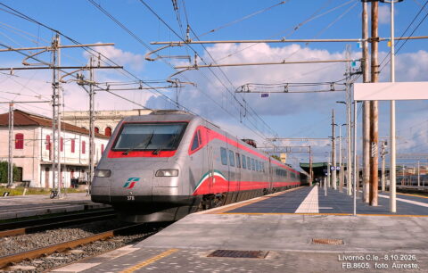Etr.485.t.37. – Livorno C.le. – 8 Ottobre 2026 di Aurelio Stefanini