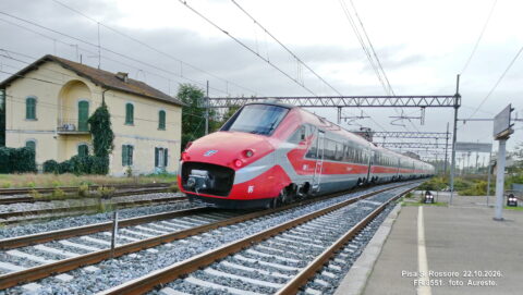 Etr.700 t.09. – Pisa S. Rossore. – 22 Ottobre 2026 di Aurelio Stefanini